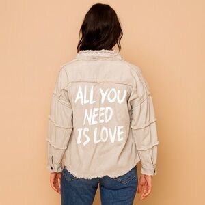 Light Gray Denim Shirt